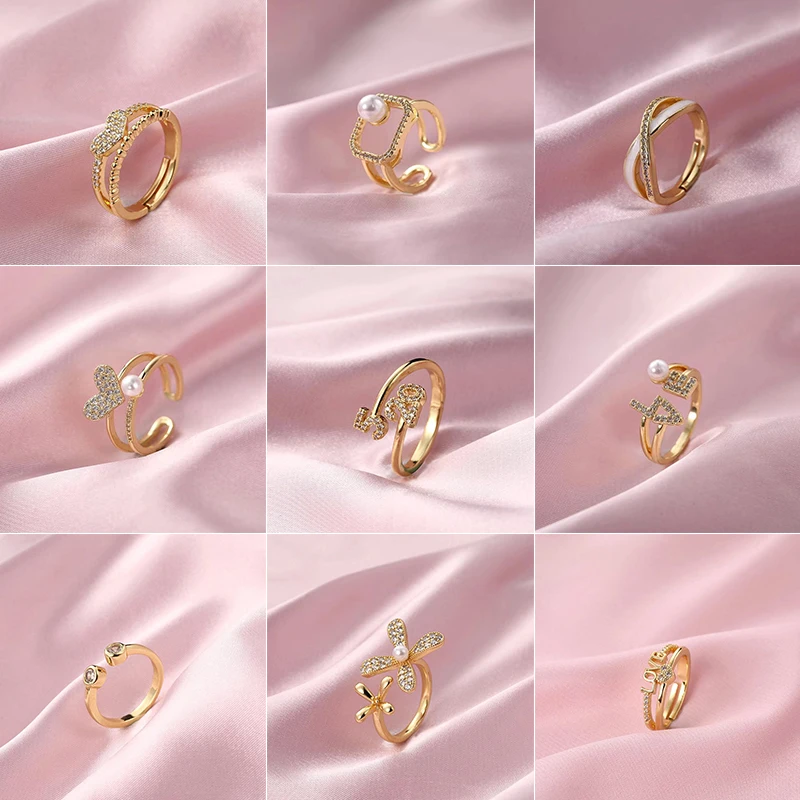 Adjustable Stainless Steel Rings For Women Korean Butterfly Rhinestone Engagement Wedding Rings Fashion Jewelry Wholesale 2021
Adjustable Stainless Steel Rings For Women Korean Butterfly Rhinestone Engagement Wedding Rings Fashion Jewelry Wholesale 2021