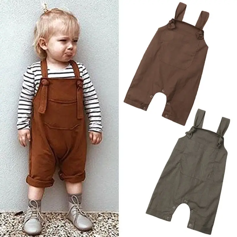 AA Newborn Baby Romper Boys Girls Sleeveless Jumpsuit Bib Pants Solid Toddler Romper Cotton Overalls Unisex Clothes 0-18M
AA Newborn Baby Romper Boys Girls Sleeveless Jumpsuit Bib Pants Solid Toddler Romper Cotton Overalls Unisex Clothes 0-18M
