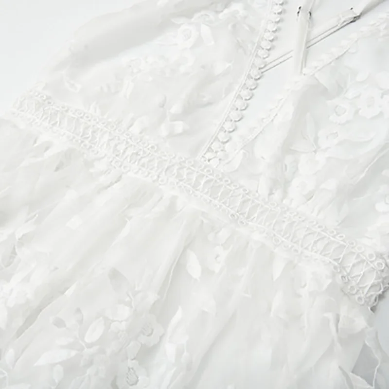 Women Summer White Embroidery Lace Beach Dress Women Floral Sundress Vacation Deep V Straps Mini A-Line Dress Sexy Beachwear
Women Summer White Embroidery Lace Beach Dress Women Floral Sundress Vacation Deep V Straps Mini A-Line Dress Sexy Beachwear