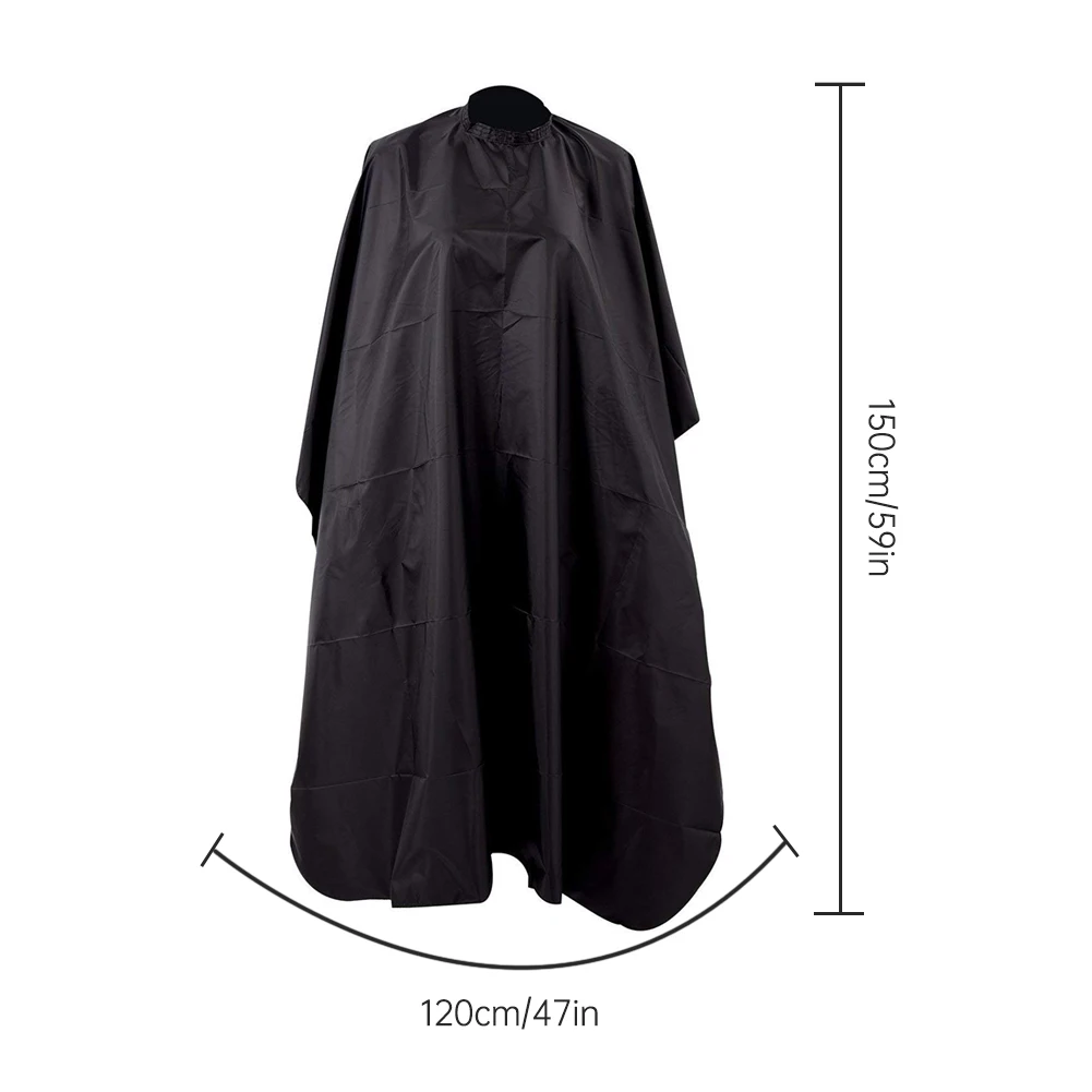 Professional Black Hairdressing Cape Waterproof Cutting Cloth Salon Professional Salon CapeHairdressing Gown Hair Dyeing Tool
Professional Black Hairdressing Cape Waterproof Cutting Cloth Salon Professional Salon CapeHairdressing Gown Hair Dyeing Tool