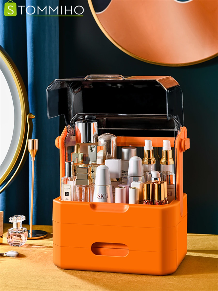 STOMMIHO Makeup Organizer Box Cosmetic Storage Skin Care Product Lipstick Nail Polish Jewelry Box Drawer Storage Rack Large
STOMMIHO Makeup Organizer Box Cosmetic Storage Skin Care Product Lipstick Nail Polish Jewelry Box Drawer Storage Rack Large