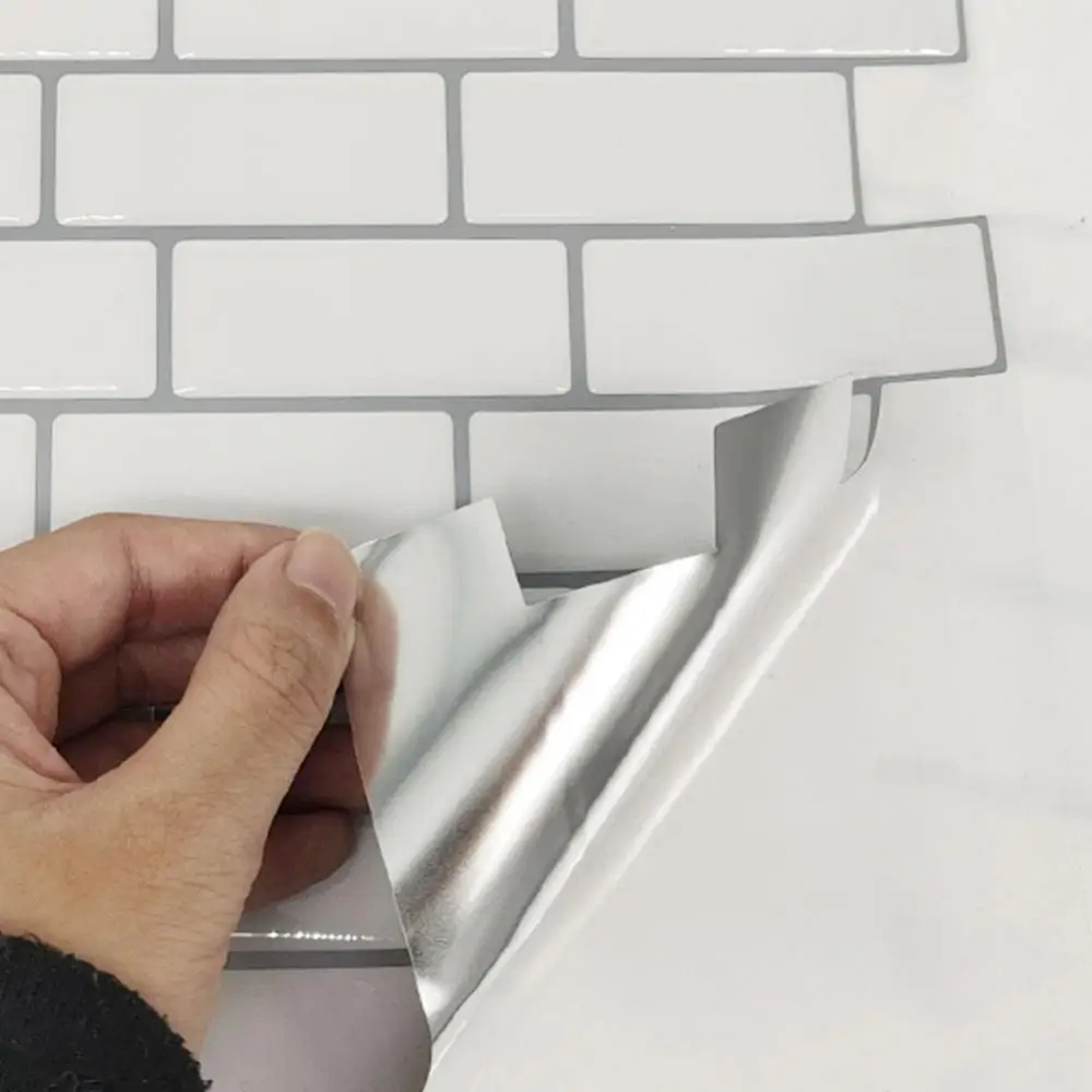 Самоклеящаяся водостойкая 3D эпоксидная плитка Backsplash стикер сделай сам