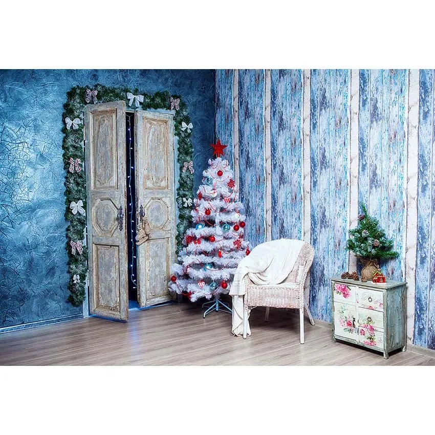 7x5FT винтажный фон для студийной фотосъемки с изображением дерева сосновой ветки