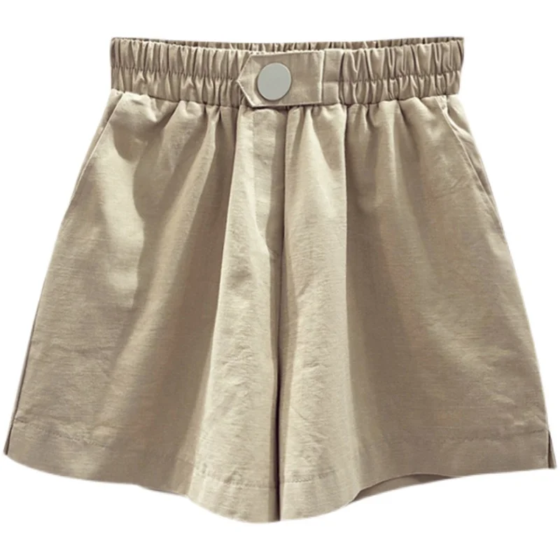 White shorts women's summer 2021 new Korean Loose student high-waisted wide-legged shorts women casual pocket shorts women
White shorts women's summer 2021 new Korean Loose student high-waisted wide-legged shorts women casual pocket shorts women