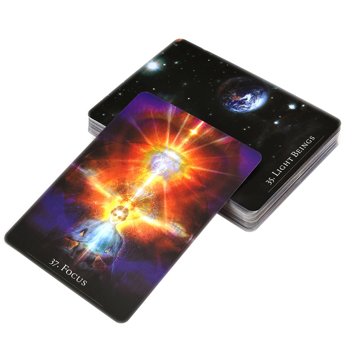 The Secret Language Of Light Oracle Deck Card Game 45 Cards Full English Family Party Board Game Divination Fate Oracle Card
The Secret Language Of Light Oracle Deck Card Game 45 Cards Full English Family Party Board Game Divination Fate Oracle Card