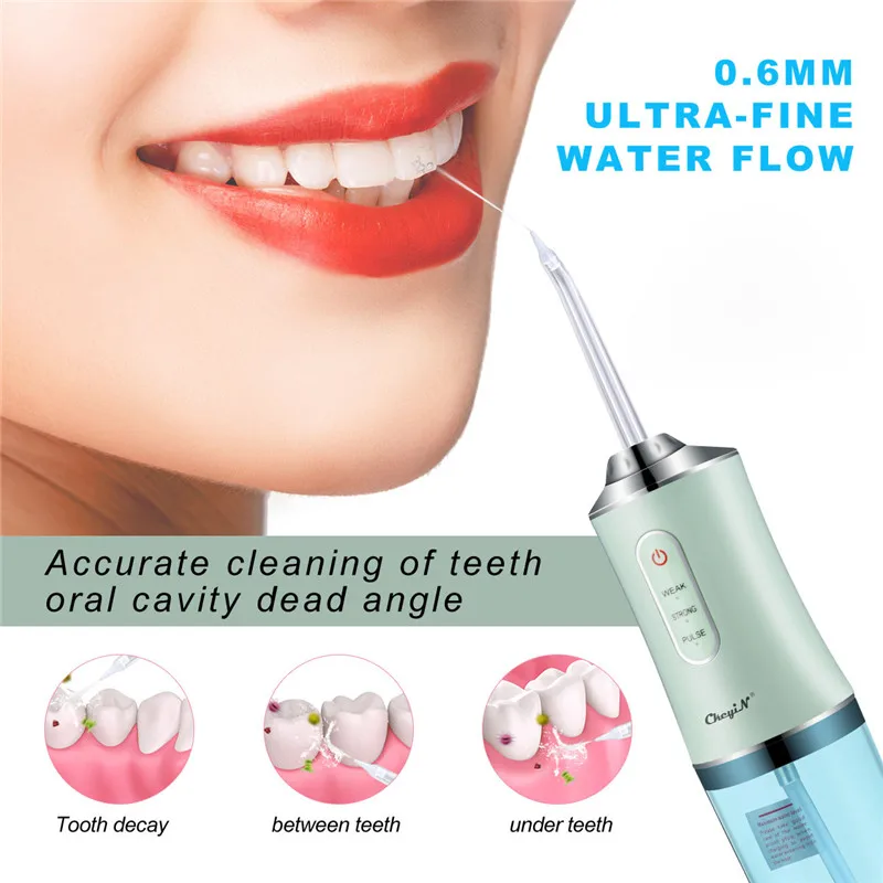 Ckeyin Profession Dental Water Flosser Teeth whitening Electric Irrigator Dental Irrigator Teeth Cleaning Machine Oral Care Tool
Ckeyin Profession Dental Water Flosser Teeth whitening Electric Irrigator Dental Irrigator Teeth Cleaning Machine Oral Care Tool