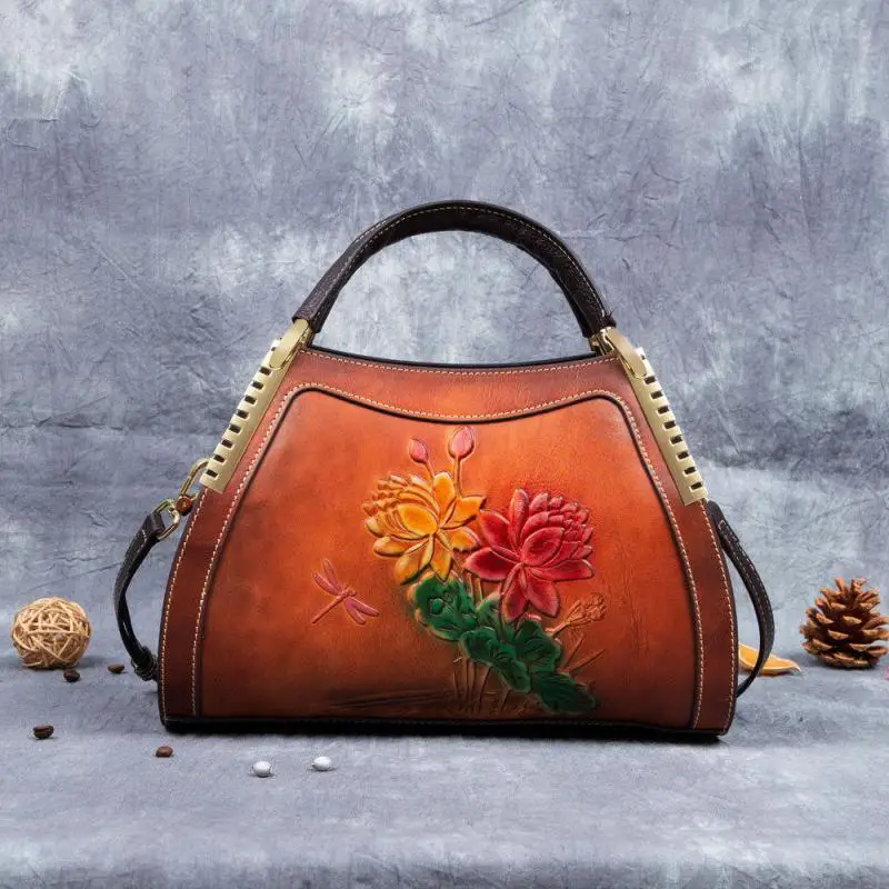 Luxury Handbags Women Bags Designer Genuine Leather Tote Bag 2022 Summer Retro Embossed Floral Cowhide Shoulder Crossbody Bags
Luxury Handbags Women Bags Designer Genuine Leather Tote Bag 2022 Summer Retro Embossed Floral Cowhide Shoulder Crossbody Bags