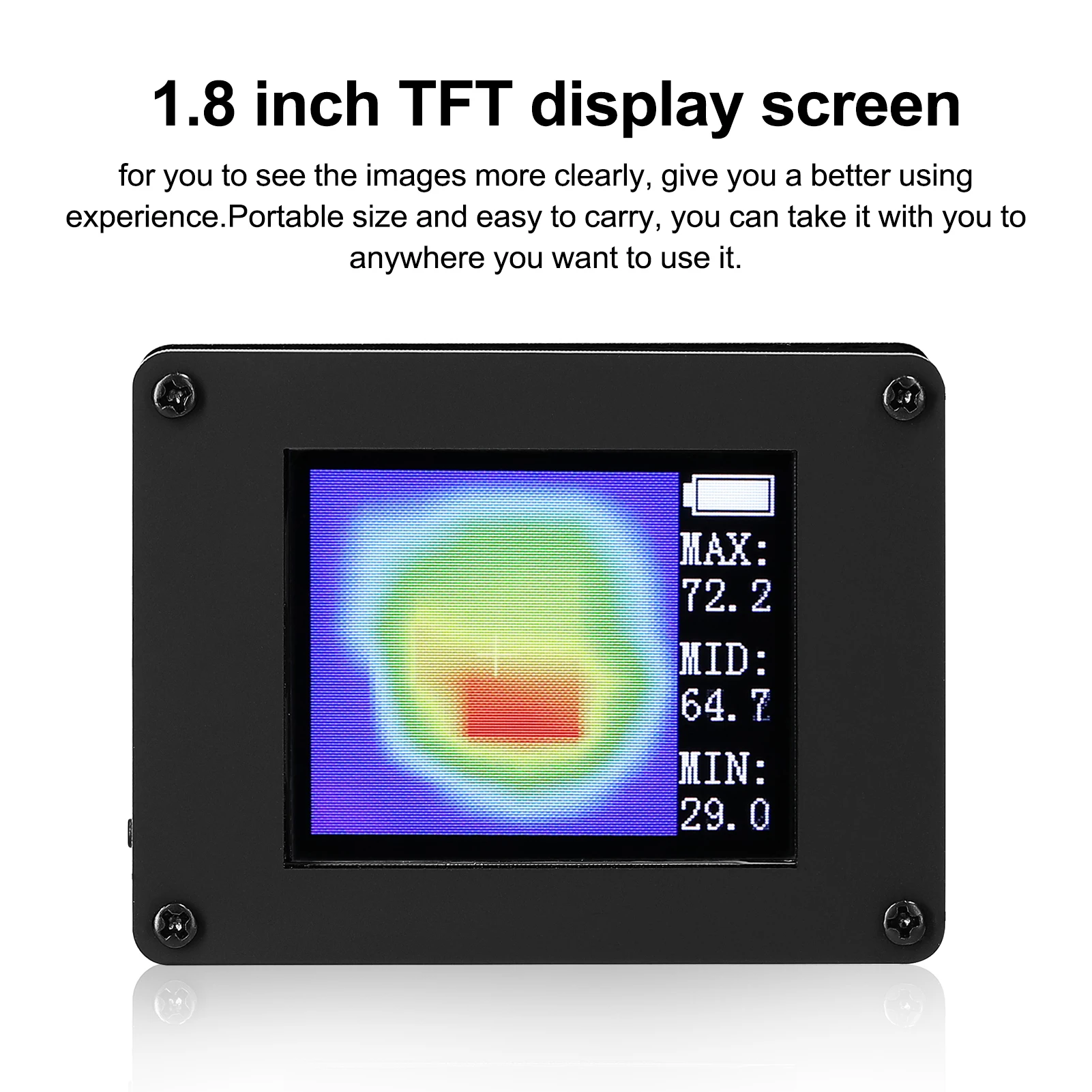 AMG8833 IR 8*8 Infrared Thermal Imager Array Temperature Sensor 7M Farthest Detection Distance Thermal Imaging Camera 열화상카메라
AMG8833 IR 8*8 Infrared Thermal Imager Array Temperature Sensor 7M Farthest Detection Distance Thermal Imaging Camera 열화상카메라