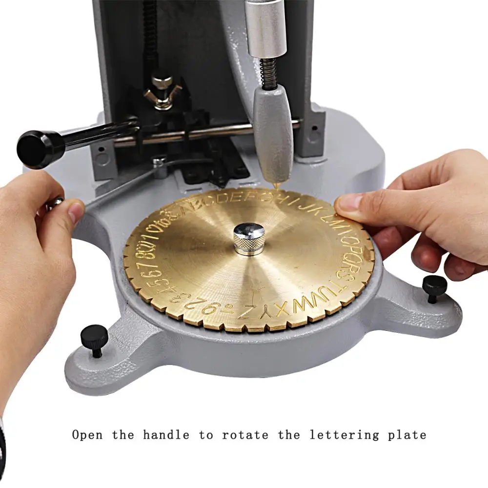 Inside the ring hole cutting plotter,Jewelry Machinery Inside Ring Engraving Machine,one Lettering plate+one diamond tip
Inside the ring hole cutting plotter,Jewelry Machinery Inside Ring Engraving Machine,one Lettering plate+one diamond tip