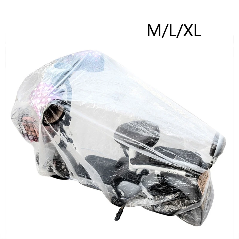 Motorcycle Cover Disposable Transparent Protector Covers All Season Outdoor Waterproof Bike Scooter Rain Dustproof Covers M L XL
Motorcycle Cover Disposable Transparent Protector Covers All Season Outdoor Waterproof Bike Scooter Rain Dustproof Covers M L XL