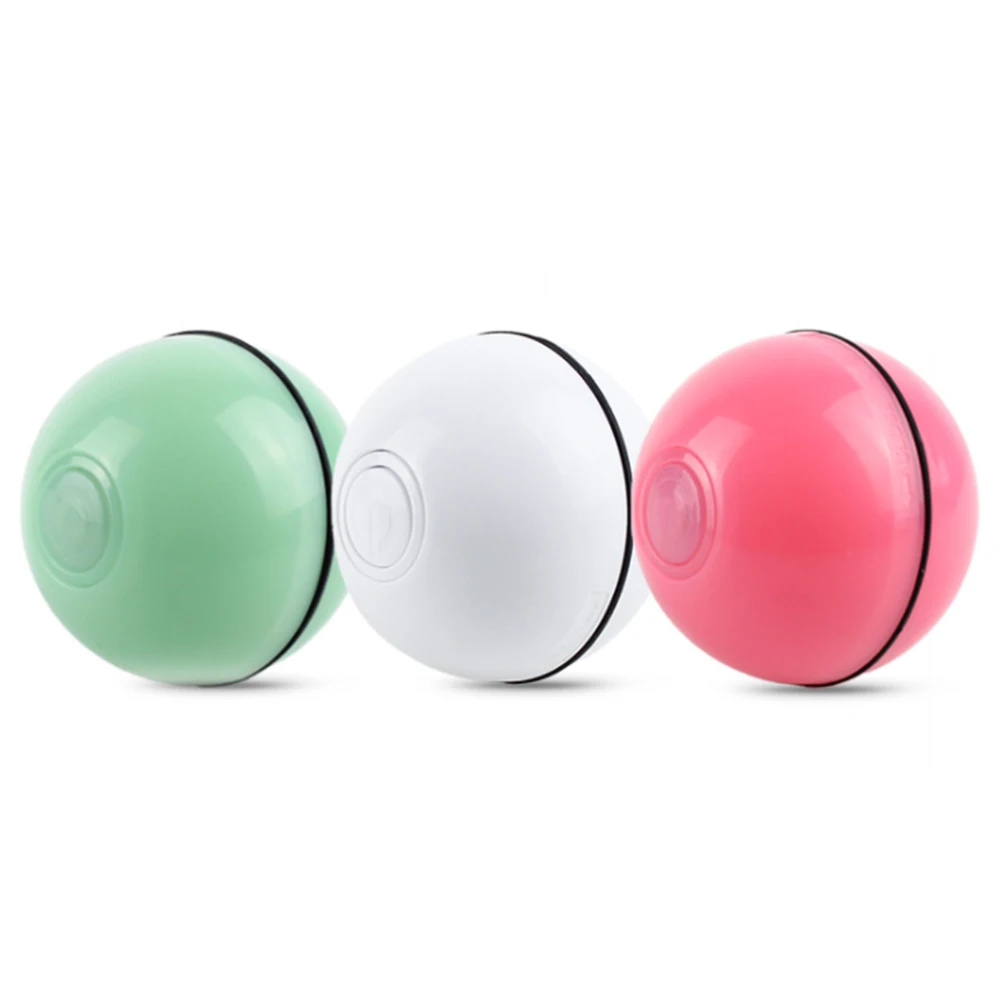 360 Degree Interactive Pet LED Glowing Motion Ball Toy Electric USB Charging Cat Kitten Dog Flash Automatic Rotating Toy 
360 Degree Interactive Pet LED Glowing Motion Ball Toy Electric USB Charging Cat Kitten Dog Flash Automatic Rotating Toy