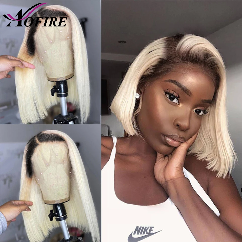 Bob Human Hair Wigs For Women Dark Root 1 B 613 Honey Blonde Straight Lace Front Wig Brazilian HD Transparent Lace Frontal Wig
Bob Human Hair Wigs For Women Dark Root 1 B 613 Honey Blonde Straight Lace Front Wig Brazilian HD Transparent Lace Frontal Wig