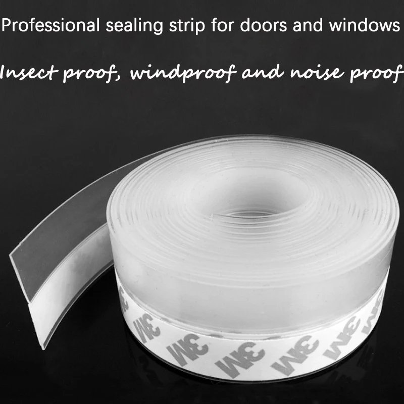 5M Door Bottom Seal Strip Weather Window Rubber Seal Weatherstrip Windproof Dust Self Adhesive Door Windshield Sealing Tape
5M Door Bottom Seal Strip Weather Window Rubber Seal Weatherstrip Windproof Dust Self Adhesive Door Windshield Sealing Tape