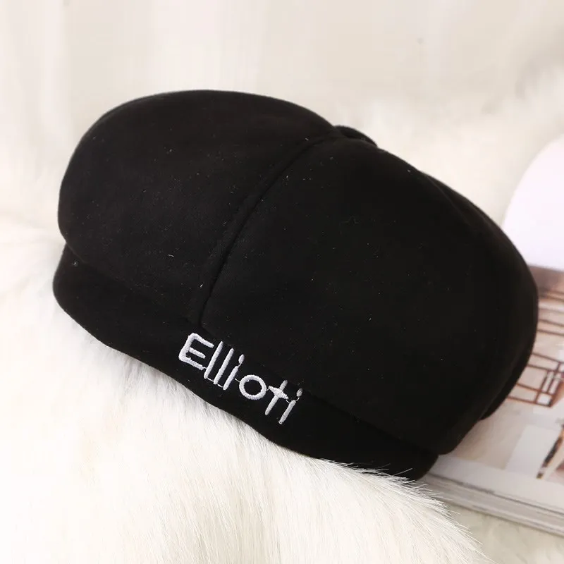 Autumn Beret Hats For Baby Vintage Winter Beret Hats for Women Embroidery Letter Wool Octagonal Caps Femal Flat Caps AD0796
Autumn Beret Hats For Baby Vintage Winter Beret Hats for Women Embroidery Letter Wool Octagonal Caps Femal Flat Caps AD0796