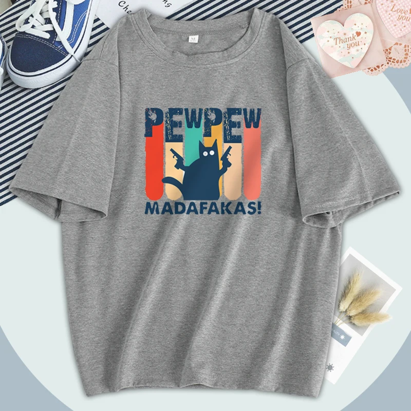 Футболка женская с коротким рукавом, уличная одежда Pew Madafakas, модный черный топ в стиле Харадзюку, на лето
Футболка женская с коротким рукавом, уличная одежда Pew Madafakas, модный черный топ в стиле Харадзюку, на лето