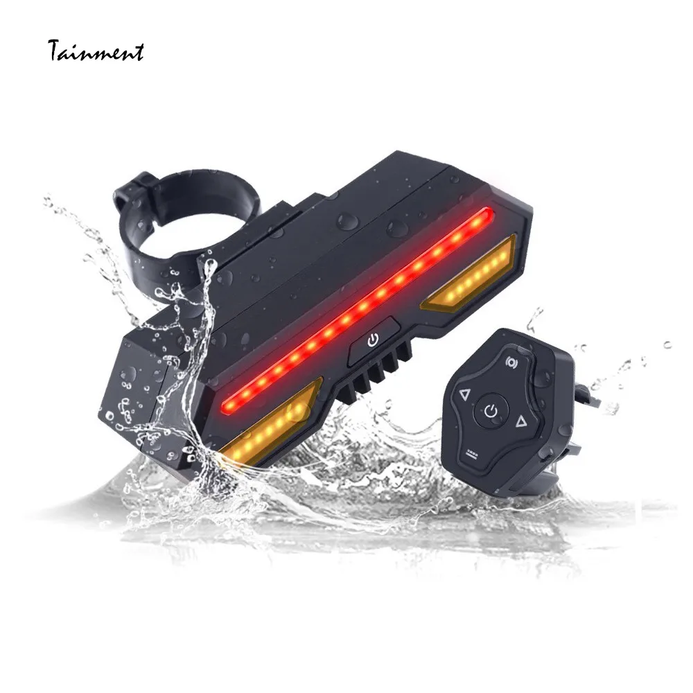 New Smart Wireless Remote Control Bike Tail Light with Turn Signals USB Rechargeable Ultra Bright Warning Bike Brake Rear Lights
New Smart Wireless Remote Control Bike Tail Light with Turn Signals USB Rechargeable Ultra Bright Warning Bike Brake Rear Lights