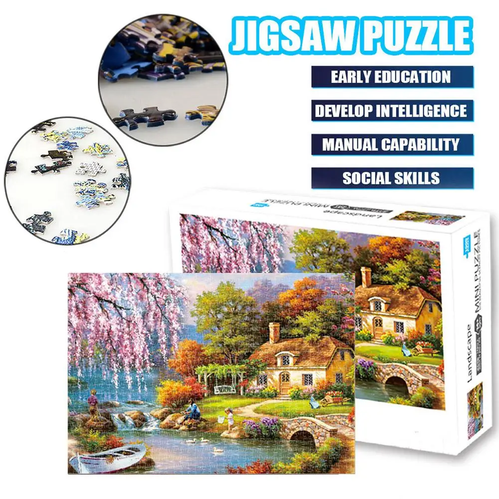 1000PCS Jigsaw Puzzle Mini Early Learning Puzzle Education Decompression Toy For Adults Children In Stock Fast Shipping
1000PCS Jigsaw Puzzle Mini Early Learning Puzzle Education Decompression Toy For Adults Children In Stock Fast Shipping