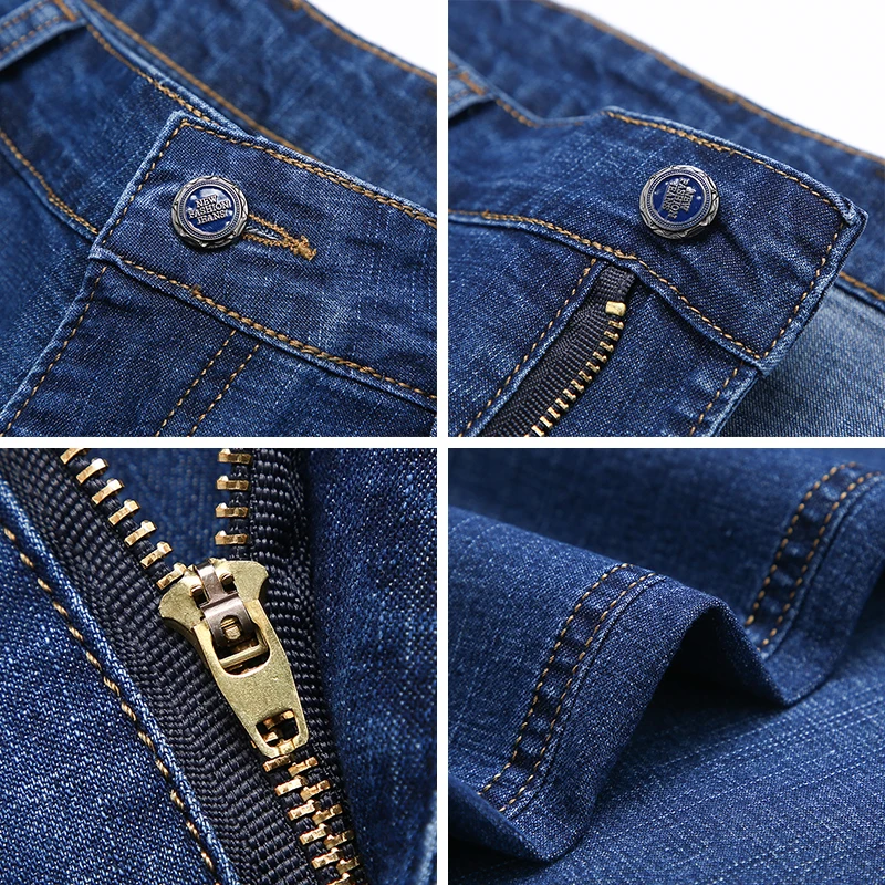 2021 New Men's Jeans Business Classic Top Brand High Quality Brand Casual Fashion Trousers Slim Denim Overalls Pants Men Jeans
2021 New Men's Jeans Business Classic Top Brand High Quality Brand Casual Fashion Trousers Slim Denim Overalls Pants Men Jeans