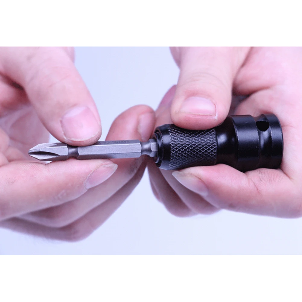 Screwdriver Bit Conversion Tool Adapter 1/2" Inch Square Drive To 1/4" Inch Hex Shank Quick Change Socket Adapter Impact Driver
Screwdriver Bit Conversion Tool Adapter 1/2" Inch Square Drive To 1/4" Inch Hex Shank Quick Change Socket Adapter Impact Driver