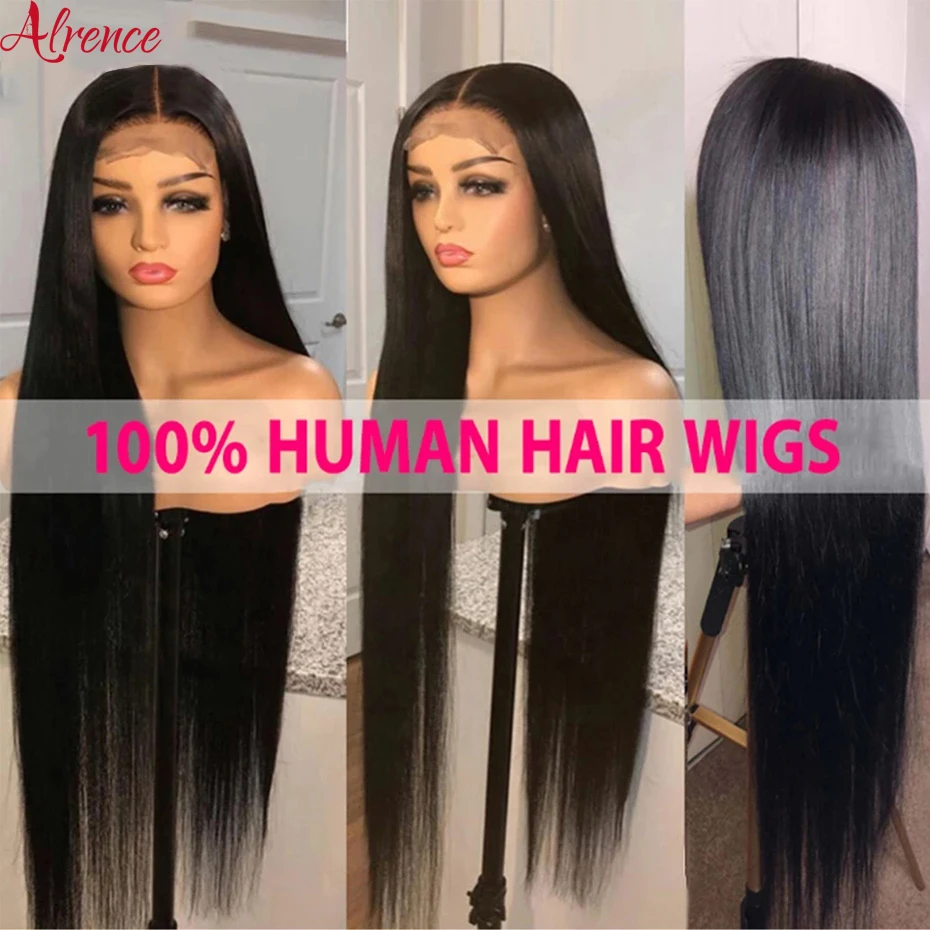 Transparent 28 30 Inch 13x4 Lace Front Human Hair Wigs 4x4 Closure Wig Brazilian Remy Straight Lace Frontal Wig Alrence Hair Wig
Transparent 28 30 Inch 13x4 Lace Front Human Hair Wigs 4x4 Closure Wig Brazilian Remy Straight Lace Frontal Wig Alrence Hair Wig