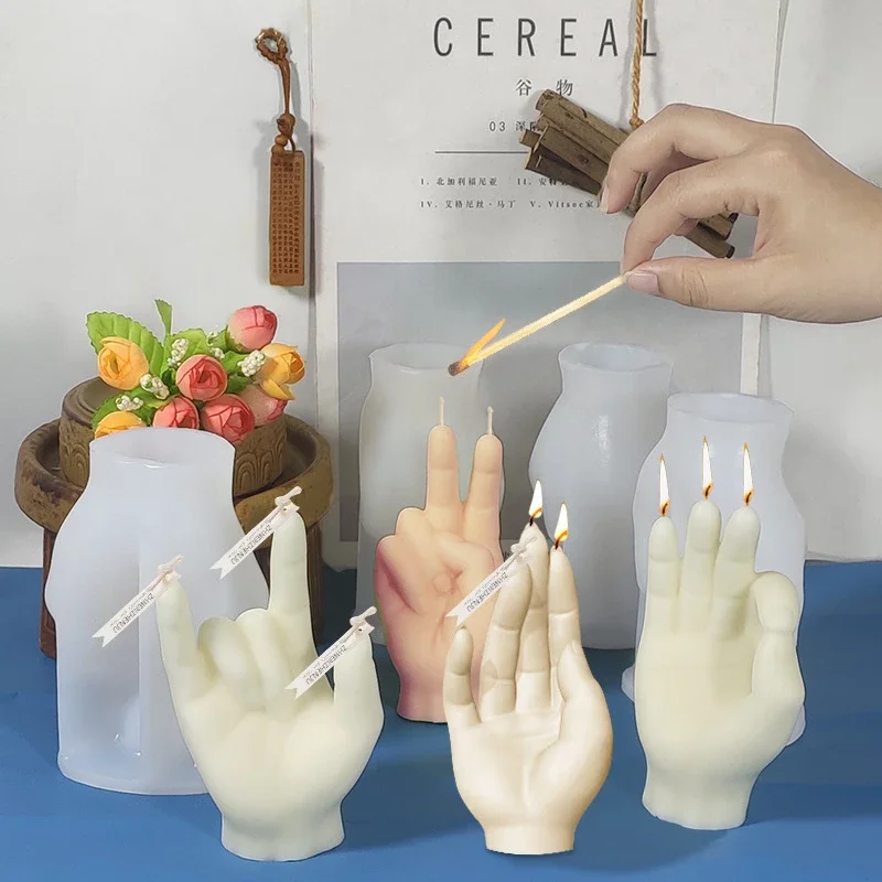 Gesture Candle Mold Silicone DIY Resin Mold Aromatherapy Plaster Thumbs Victory Gesture Cake Candle Making Mold Silicone Mold
Gesture Candle Mold Silicone DIY Resin Mold Aromatherapy Plaster Thumbs Victory Gesture Cake Candle Making Mold Silicone Mold