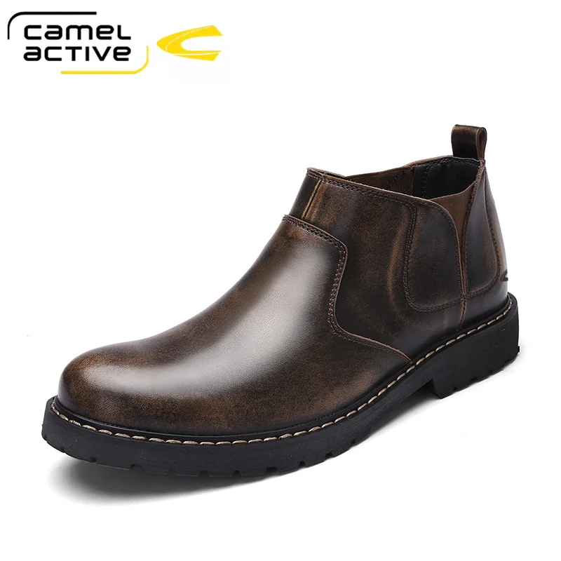 Ботинки Camel Active мужские из натуральной кожи, модная повседневная удобная обувь, осень
Ботинки Camel Active мужские из натуральной кожи, модная повседневная удобная обувь, осень