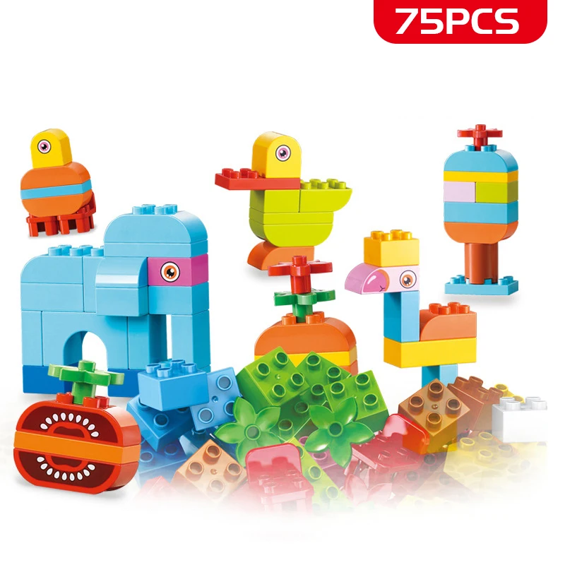 Creative Ever-Changing Animal Pattern Building Blocks Compatible With Bricks For Kid's Creative Early Education Toys
Creative Ever-Changing Animal Pattern Building Blocks Compatible With Bricks For Kid's Creative Early Education Toys