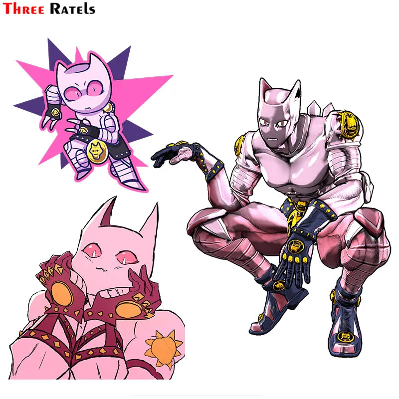 Three Ratels FC905 killer queen Джоджо бизин наклейка s для passat b5 наклейка на автомобиль аксессуары для ноутбука Наклейка
Three Ratels FC905 killer queen Джоджо бизин наклейка s для passat b5 наклейка на автомобиль аксессуары для ноутбука Наклейка