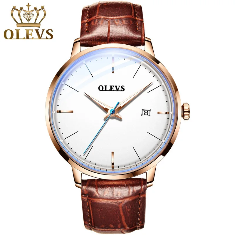 OLEVS 6609 Classic Automatic Mechanical Men Watch Luxury Fashion Business Waterproof Leather WristWatch Gifts for Male
OLEVS 6609 Classic Automatic Mechanical Men Watch Luxury Fashion Business Waterproof Leather WristWatch Gifts for Male
