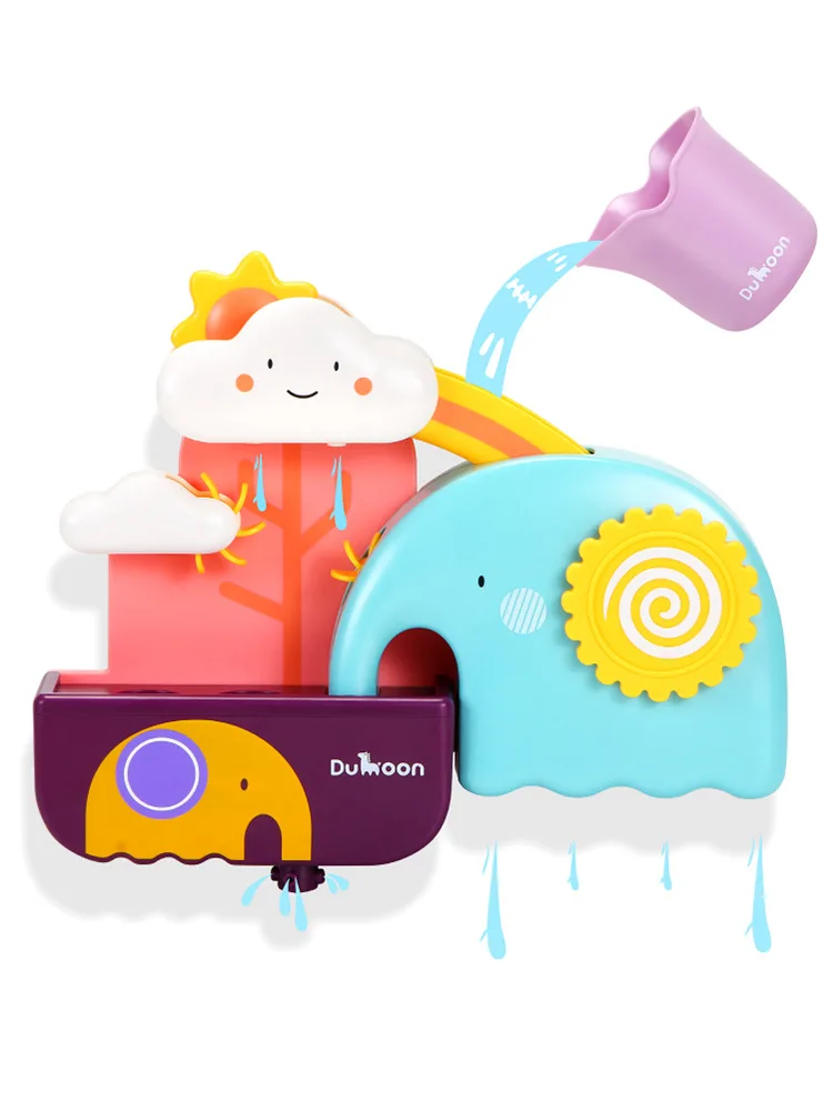 Bathroom water toy bathtub with suction cup water droplet rotating toy for boys and girls
Bathroom water toy bathtub with suction cup water droplet rotating toy for boys and girls