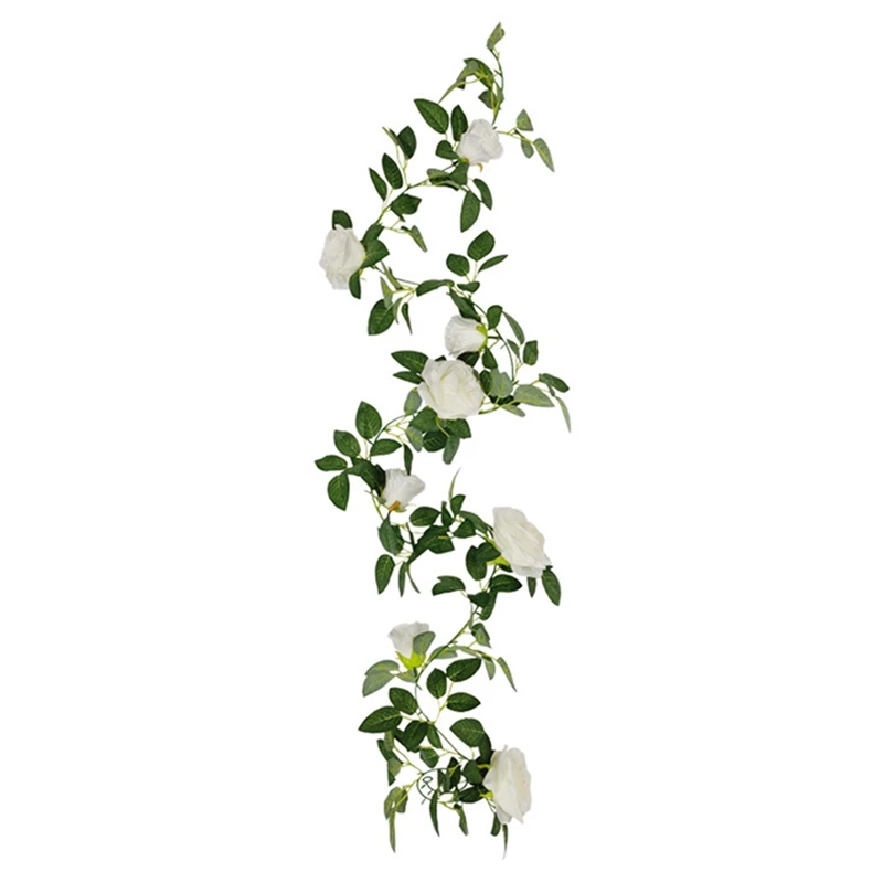Artificial Rose Vine Fake Flower Garland Hanging Rose Ivy for Wedding Arch Garden Background Floral Decor
Artificial Rose Vine Fake Flower Garland Hanging Rose Ivy for Wedding Arch Garden Background Floral Decor