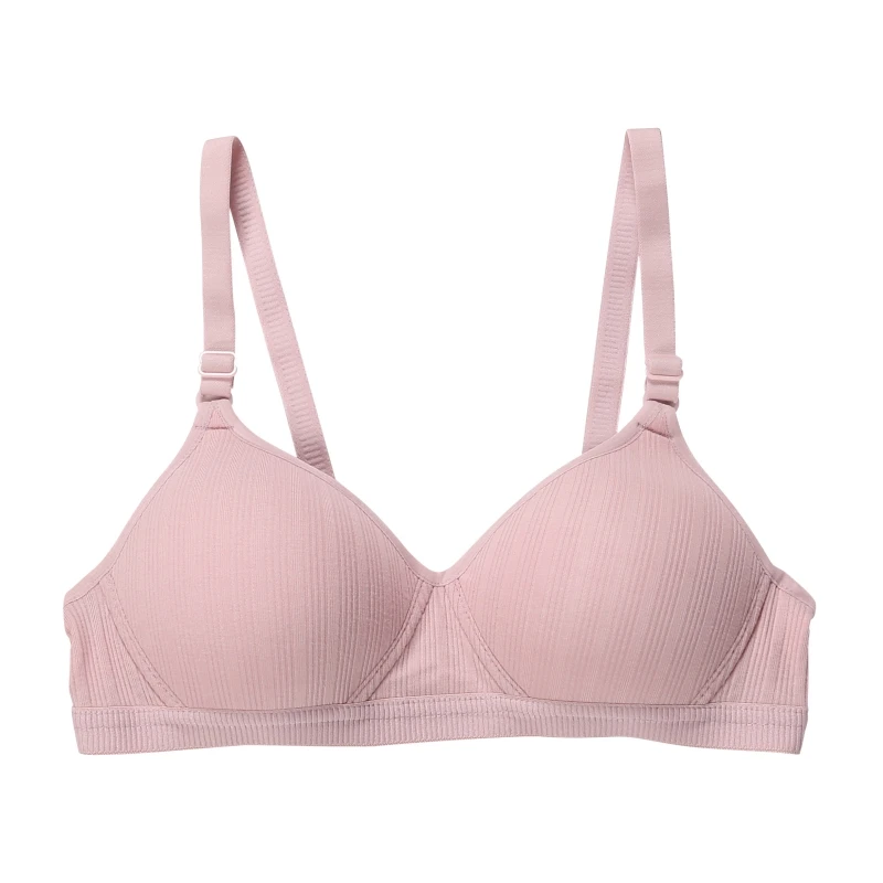 Fashion Women Solid Color Seamless Smooth Bra Cotton Thin Section Without Steel Ring One-piece Gathered Bra
Fashion Women Solid Color Seamless Smooth Bra Cotton Thin Section Without Steel Ring One-piece Gathered Bra