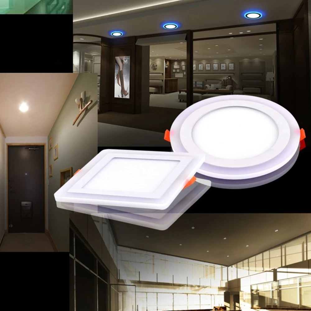 Modern Round/Square Ceiling Lights 6W 9W 16W LED Panel Light Aisle Living Room Dimmable Lamp
Modern Round/Square Ceiling Lights 6W 9W 16W LED Panel Light Aisle Living Room Dimmable Lamp