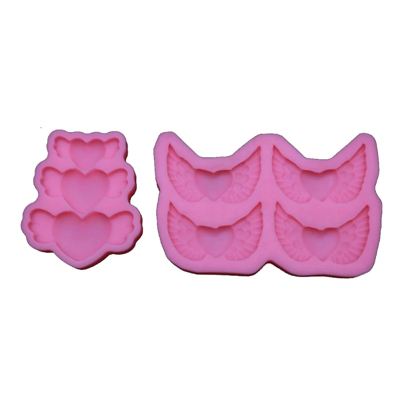 2Pcs Handmade Heart Wing Silicone Resin Mold Resin Casting Mould Polymer Clay Crafting Resin Epoxy Jewelry Making Tools
2Pcs Handmade Heart Wing Silicone Resin Mold Resin Casting Mould Polymer Clay Crafting Resin Epoxy Jewelry Making Tools