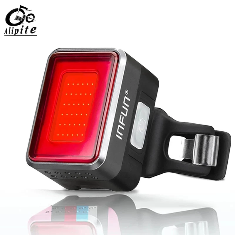F50 Bicycle Rear Light for Bike Automatic Brake Induction Taillight MTB Cycling Charge LED Safety Running Lamp Accessories 45g
F50 Bicycle Rear Light for Bike Automatic Brake Induction Taillight MTB Cycling Charge LED Safety Running Lamp Accessories 45g