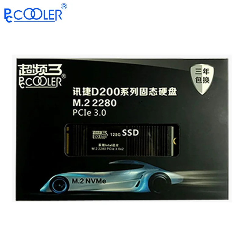 Твердотельный накопитель Pccooler M.2 ssd M2 256 Гб PCIe NVME 128 ГБ внутренний жесткий диск 2280