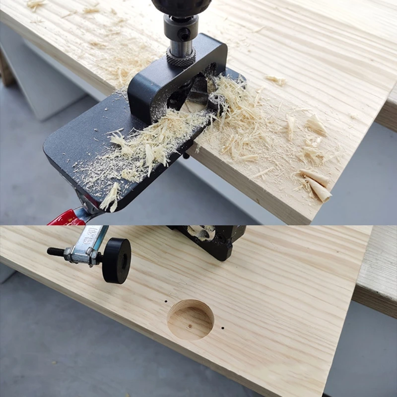 35mm Hinge Hole Jig Drill Guide Locator Set with Fixture Aluminum Alloy Hole Opener Template Woodworking Door Cabinets
35mm Hinge Hole Jig Drill Guide Locator Set with Fixture Aluminum Alloy Hole Opener Template Woodworking Door Cabinets