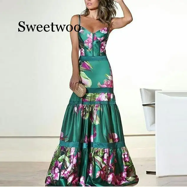 Evening Party Dresses Women Natural Silk Dress Retro Floral Print Maxi Dress Ladies Strap Pleated Plus Size Dress Vestidos
Evening Party Dresses Women Natural Silk Dress Retro Floral Print Maxi Dress Ladies Strap Pleated Plus Size Dress Vestidos