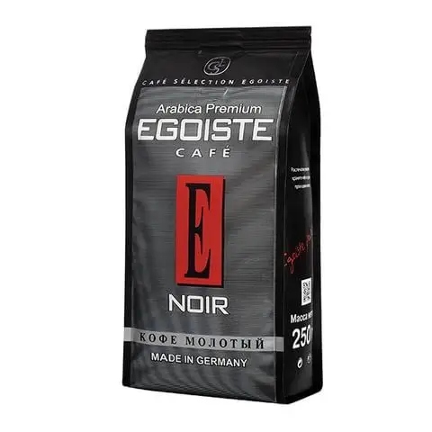 Кофе Egoiste "Noir" молотый 250 гр|Молотый кофе| |