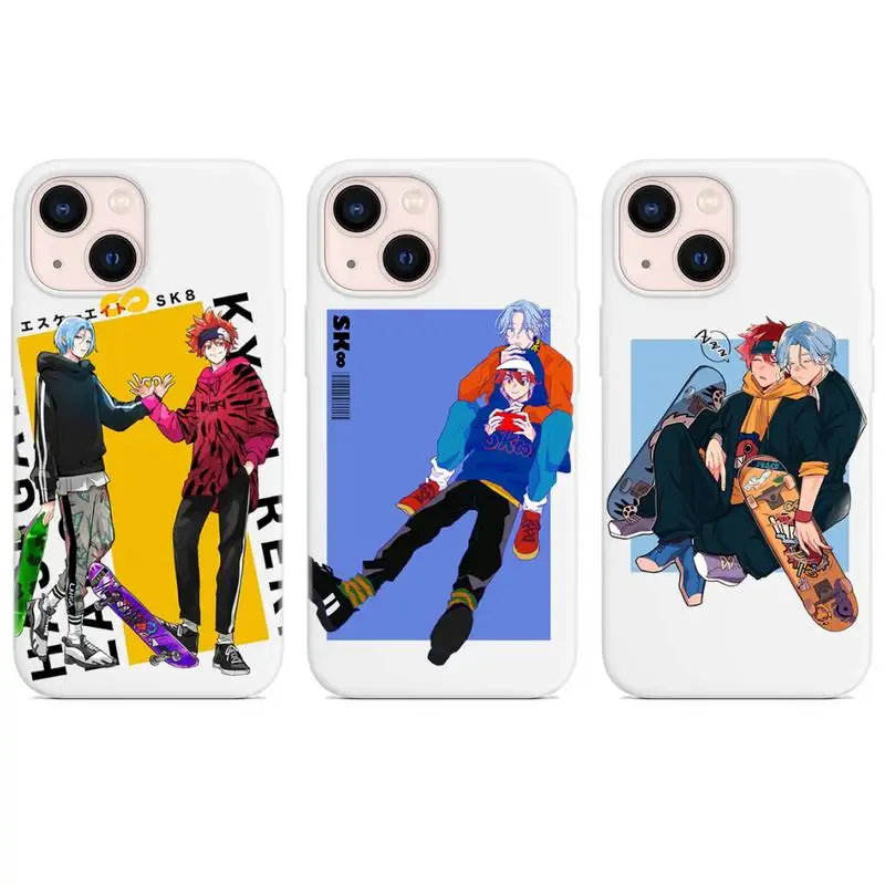 SK8 The Infinity Anime Cartoon Phone Case White Color For iPhone 13 12 Mini 11 Pro X XR XS Max 8 7 6 Plus Shell Cover
SK8 The Infinity Anime Cartoon Phone Case White Color For iPhone 13 12 Mini 11 Pro X XR XS Max 8 7 6 Plus Shell Cover