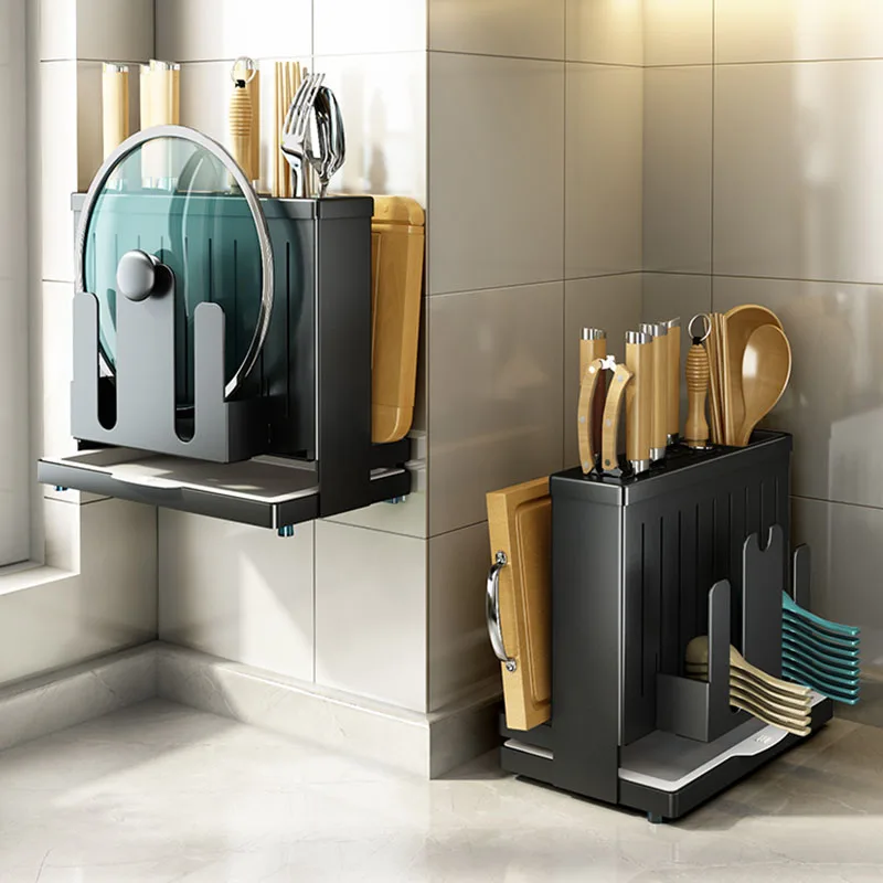 Black Stainless Steel 3 in 1 Kitchen Sink Stand Storage Rack for Knife Holder Cutlery Organizer Chopping Board Container Tools
Black Stainless Steel 3 in 1 Kitchen Sink Stand Storage Rack for Knife Holder Cutlery Organizer Chopping Board Container Tools