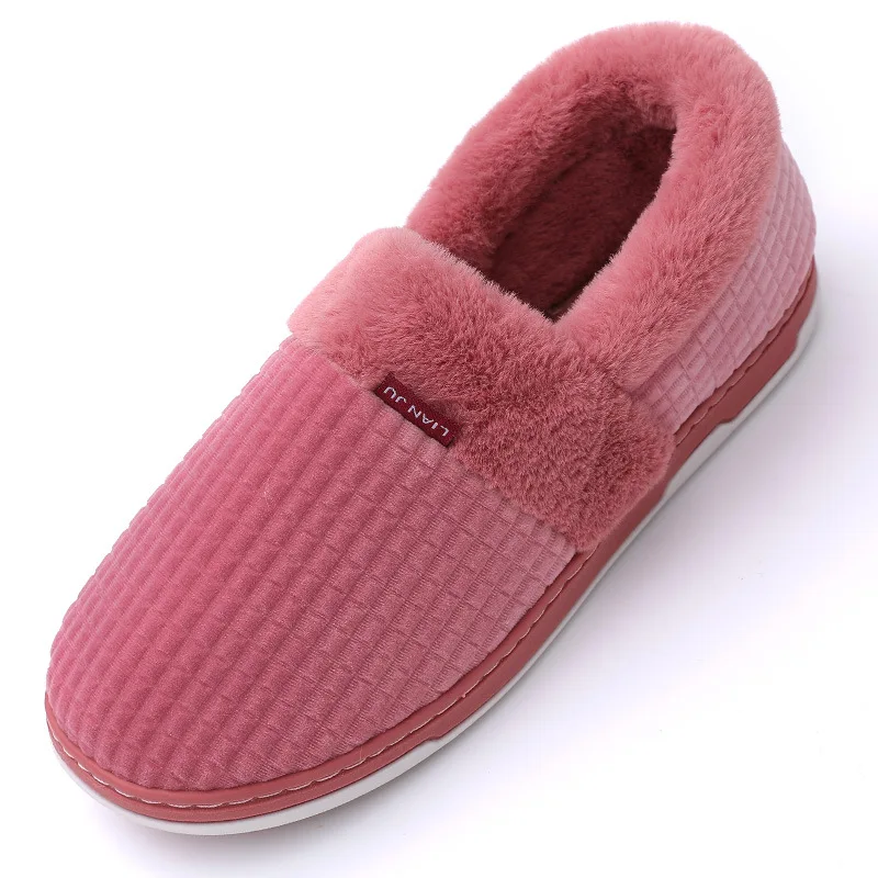 Large Size Cotton Slippers Women's Bag Heel Winter Warm Slugged Bottom 2021 New Couple Flat for Outdoors Cotton-Padded Shoes
Large Size Cotton Slippers Women's Bag Heel Winter Warm Slugged Bottom 2021 New Couple Flat for Outdoors Cotton-Padded Shoes