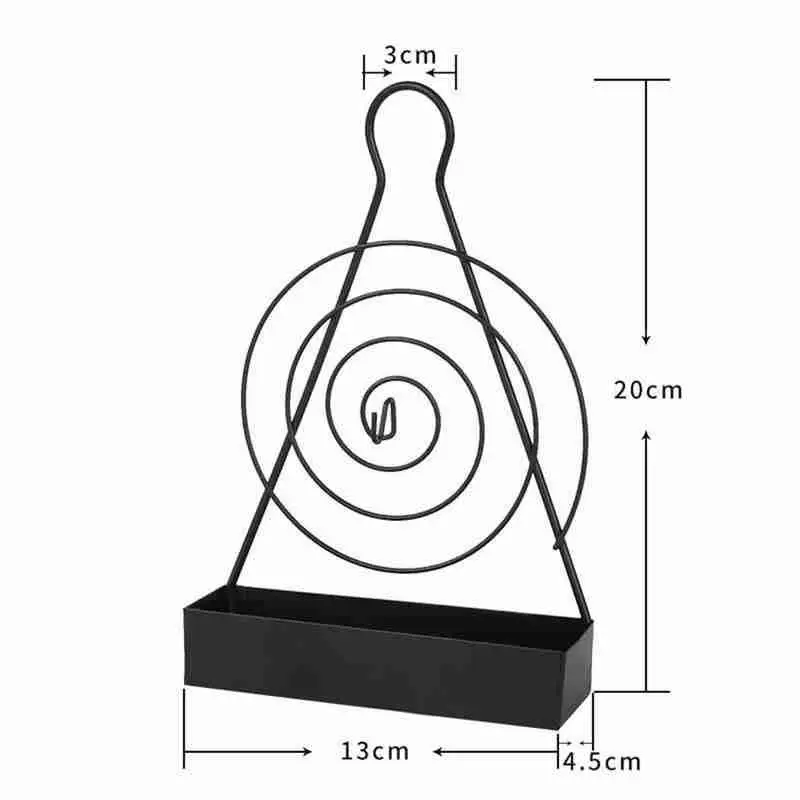 Nordic Creative Wrought Iron Mosquito-repellent Incense Holder Decoration Insect Home Artifact Repellent Incense M6W9
Nordic Creative Wrought Iron Mosquito-repellent Incense Holder Decoration Insect Home Artifact Repellent Incense M6W9