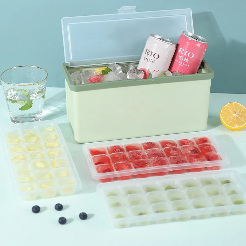 

Ice Cube Trays Honeycomb Ice Cube Maker Mold Ice Box Plastick Food Grade Beer Whiskey Cocktail Drink Chocolate Ice Cream Maker