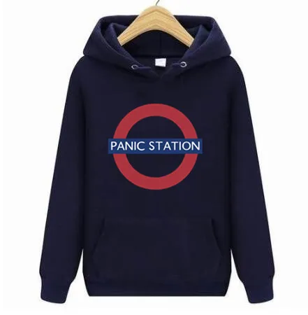 

2021 free shipping Muse Hoodie Panic Station Hoodies Winter Pullover Hoodie Stylish Long Sleeve Cotton Men Outdoor Hoodies
