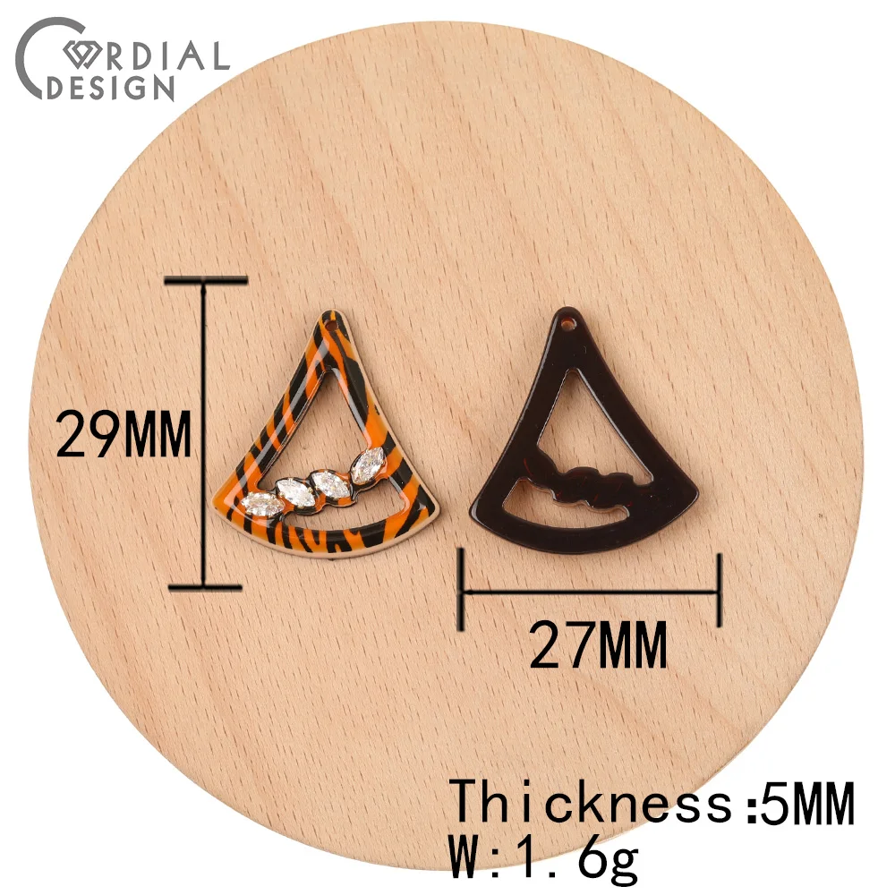 Cordial Design 50Pcs Jewelry Accessories/Hand Made/CZ Charms/Geometry Shape/DIY Earrings Making/Jewelry Findings & Components
Cordial Design 50Pcs Jewelry Accessories/Hand Made/CZ Charms/Geometry Shape/DIY Earrings Making/Jewelry Findings & Components