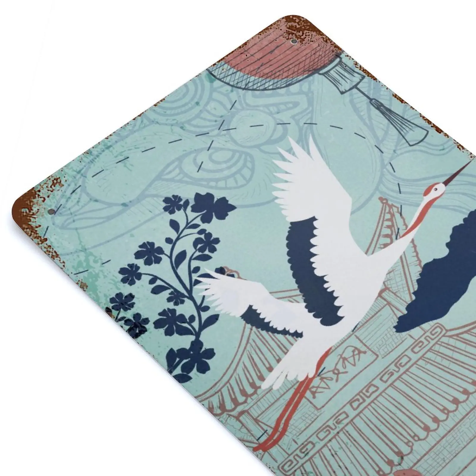 Japanese Stork Printed Retro Metal Poster Home Wall Decoration Tin Sign Plaque
Japanese Stork Printed Retro Metal Poster Home Wall Decoration Tin Sign Plaque