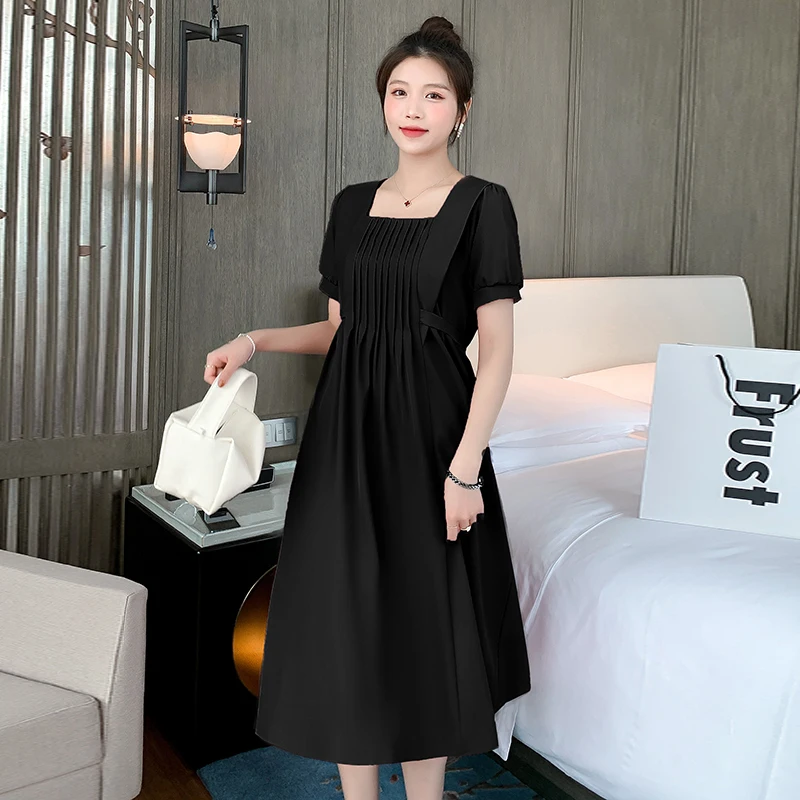 9233# 2021 Summer Korean Fashion Pleated Ties Waist Slim Maternity Party Dress Elegant Clothes for Pregnant Women Slim Pregnancy
9233# 2021 Summer Korean Fashion Pleated Ties Waist Slim Maternity Party Dress Elegant Clothes for Pregnant Women Slim Pregnancy