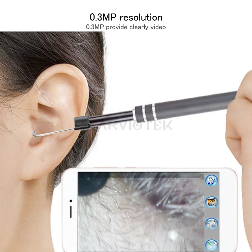 Multifunctional 3 in 1 USB Ear Cleaning Tool HD Visual Ear Spoon Earpick With Mini Camera Pen Ear Care In-ear Cleaning Endoscope
Multifunctional 3 in 1 USB Ear Cleaning Tool HD Visual Ear Spoon Earpick With Mini Camera Pen Ear Care In-ear Cleaning Endoscope