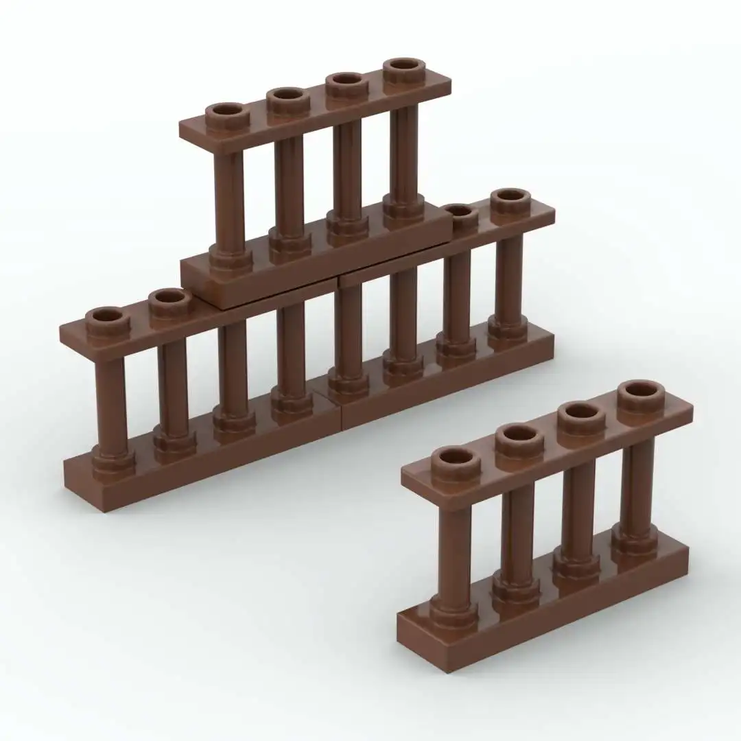 65pcs Fence Building Block Assembles Particles Bricks moc Toy 1x4x2 Spindled with 4 Studs for Kids Children Gifts
65pcs Fence Building Block Assembles Particles Bricks moc Toy 1x4x2 Spindled with 4 Studs for Kids Children Gifts